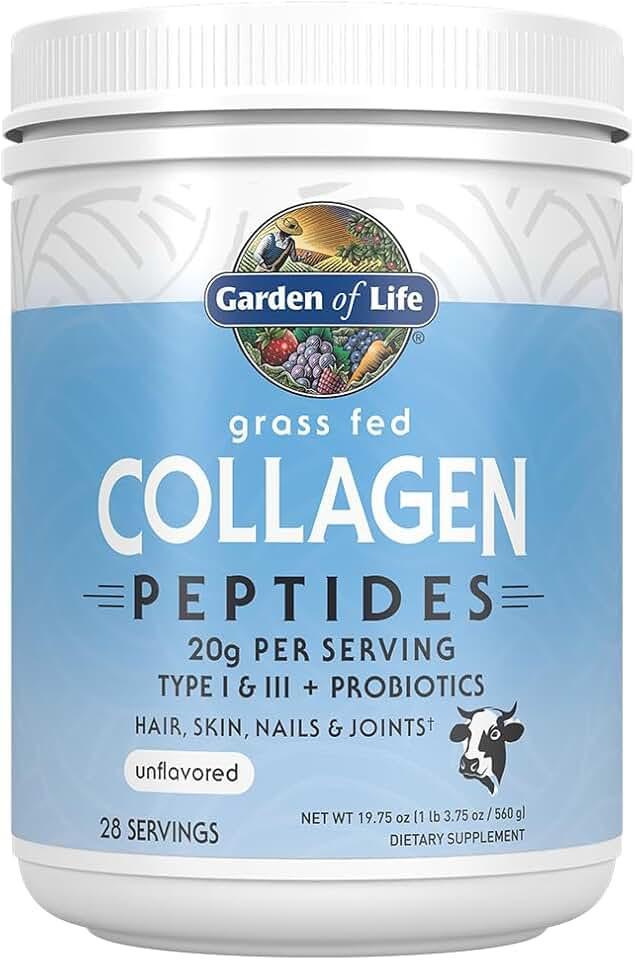 Garden of Life Grass Fed Collagen Peptides Powder