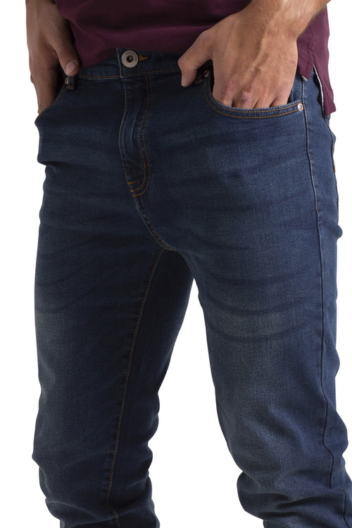 Mens Slim Fit Stretch Jeans skinny denim Pants.jpg