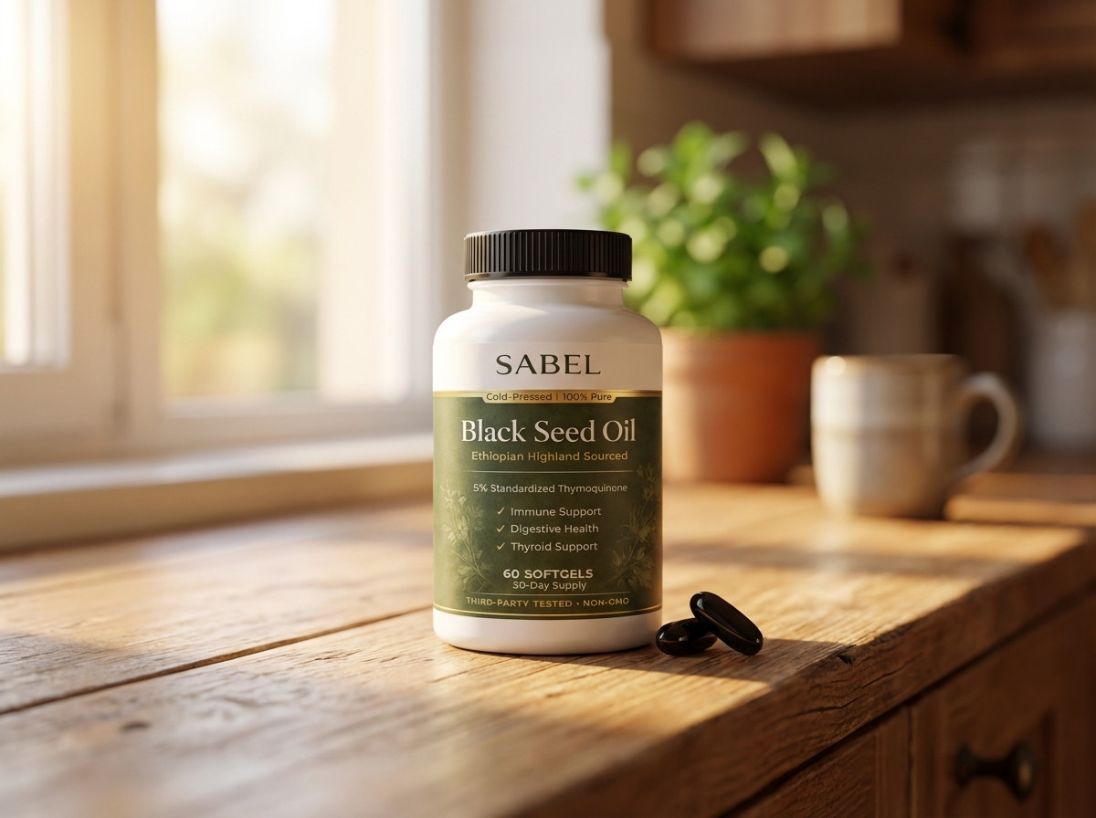Sabel Life Ethiopian Black Seed Oil softgels
