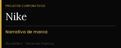 Nike — Storytelling de marca