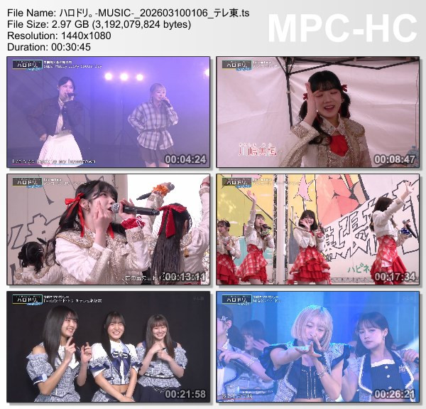 [TV-Variety] ハロドリ。- 2026.03.09