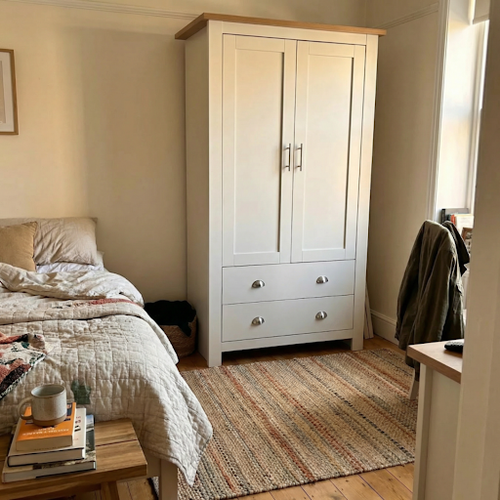 2 Door Wardrobe with Drawers for a Tidy Bedroom.png