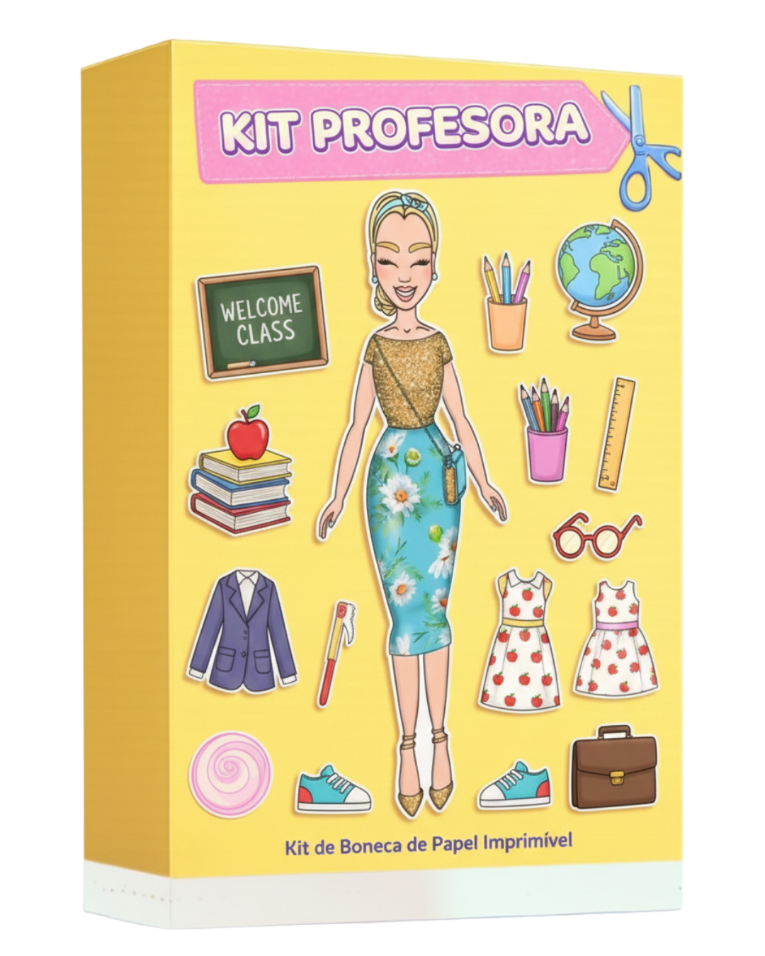 Kit Profesiones (Médica y Maestra)