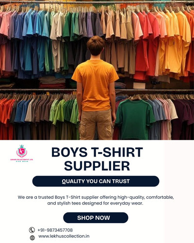 Boys T-Shirt Supplier in Delhi - Lekhus Collection – Premium Kids Wear Manufacturer.jpg