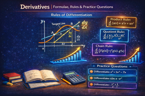 Formulae, Rules & Practice Questions Rules of Differentiation.png