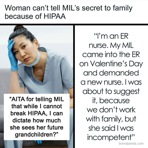 mil threatens woman hipaa violation.1