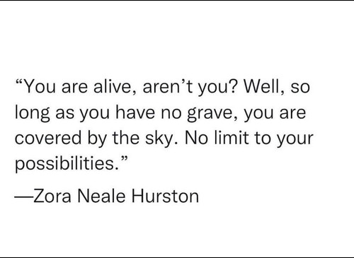 You're Alive Act Like It