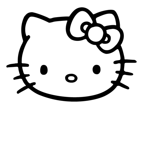 hello kitty logo black and white.png