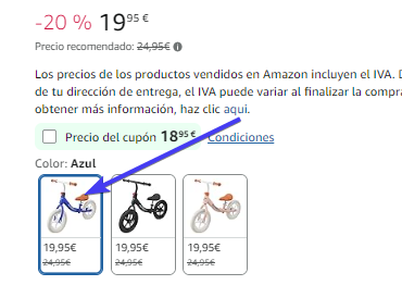 cupón amazon