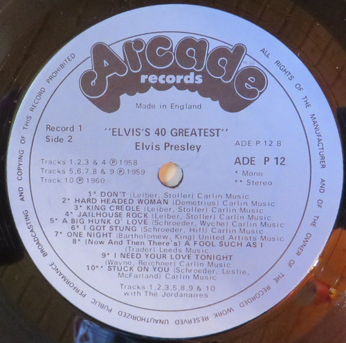 elvis 40 greatest 4