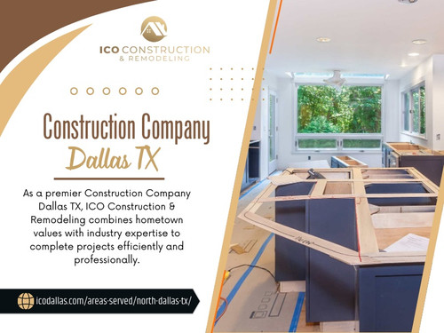 An experienced team such as ICO Construction & Remodeling approaches projects holistically — balancing appearance, function, and long term durability. As a trusted General contractor Dallas TX and established Construction company Dallas TX, their goal is to create homes that feel natural, not modified.

Official Website: https://icodallas.com/areas-served/north-dallas-tx/

ICO Construction & Remodeling 
Address: 2525 Elm St, Dallas, TX 75226, United States
Phone: +19452641585

Read Our Blogs:

https://is.gd/cWjGQ7
https://is.gd/nU7RFG
https://icodallasdallas.wixsite.com/icodallasdallas/

More Links:

https://tinyurl.com/2djugsg9
https://tinyurl.com/24m9wm82
https://tinyurl.com/2baq88qa
