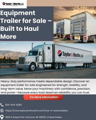 Equipment Trailer for Sale – Built to Haul More.jpg