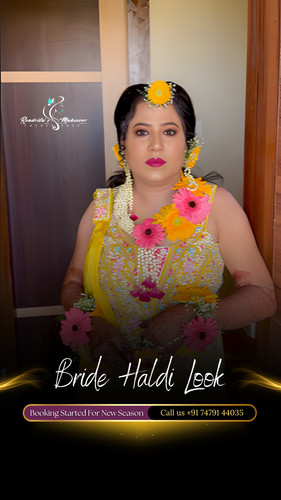 Wedding & Haldi Makeup Artist in Keshtopur kolkata | Rondrila's Makeover.jpg