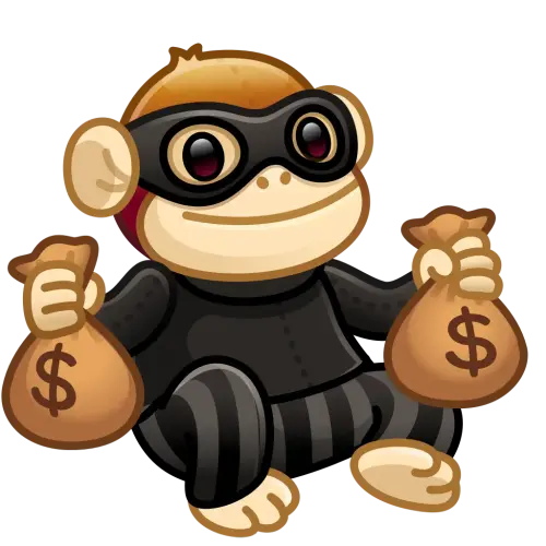 Jolly Chimp «Bank Robber».webp