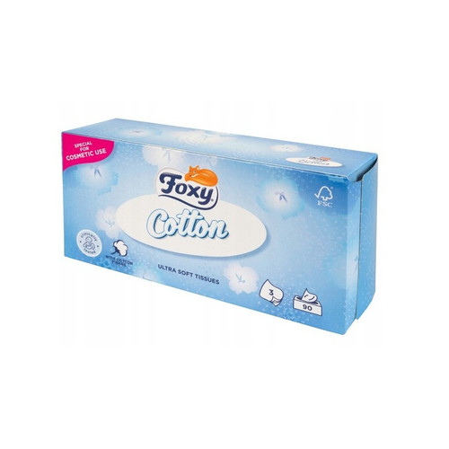 foxy cotton chusteczki higieniczne miekkie 90 szt.jpg