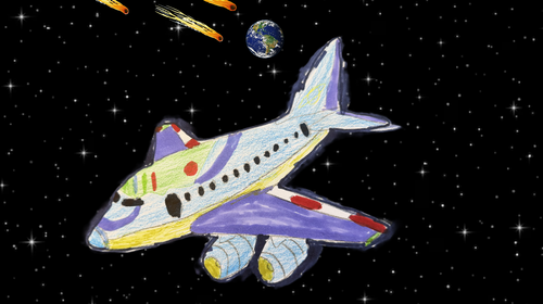 Buzz Lightyear X Squeeze Toy Alien Mix Plane in Space.png