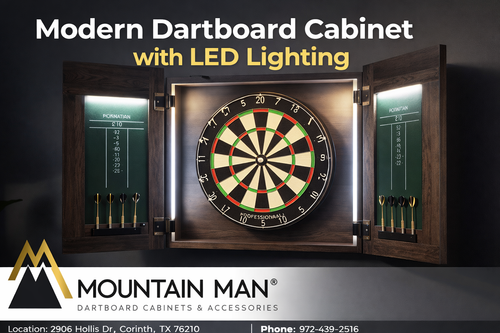 Modern Dartboard Cabinet with LED Lighting.png