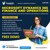 Dynamics 365 Finance And Operations Training | D365 Online Training