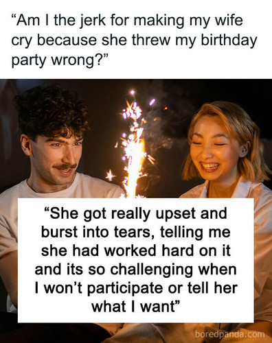 wife threw birthday party wrong sharing.jpg