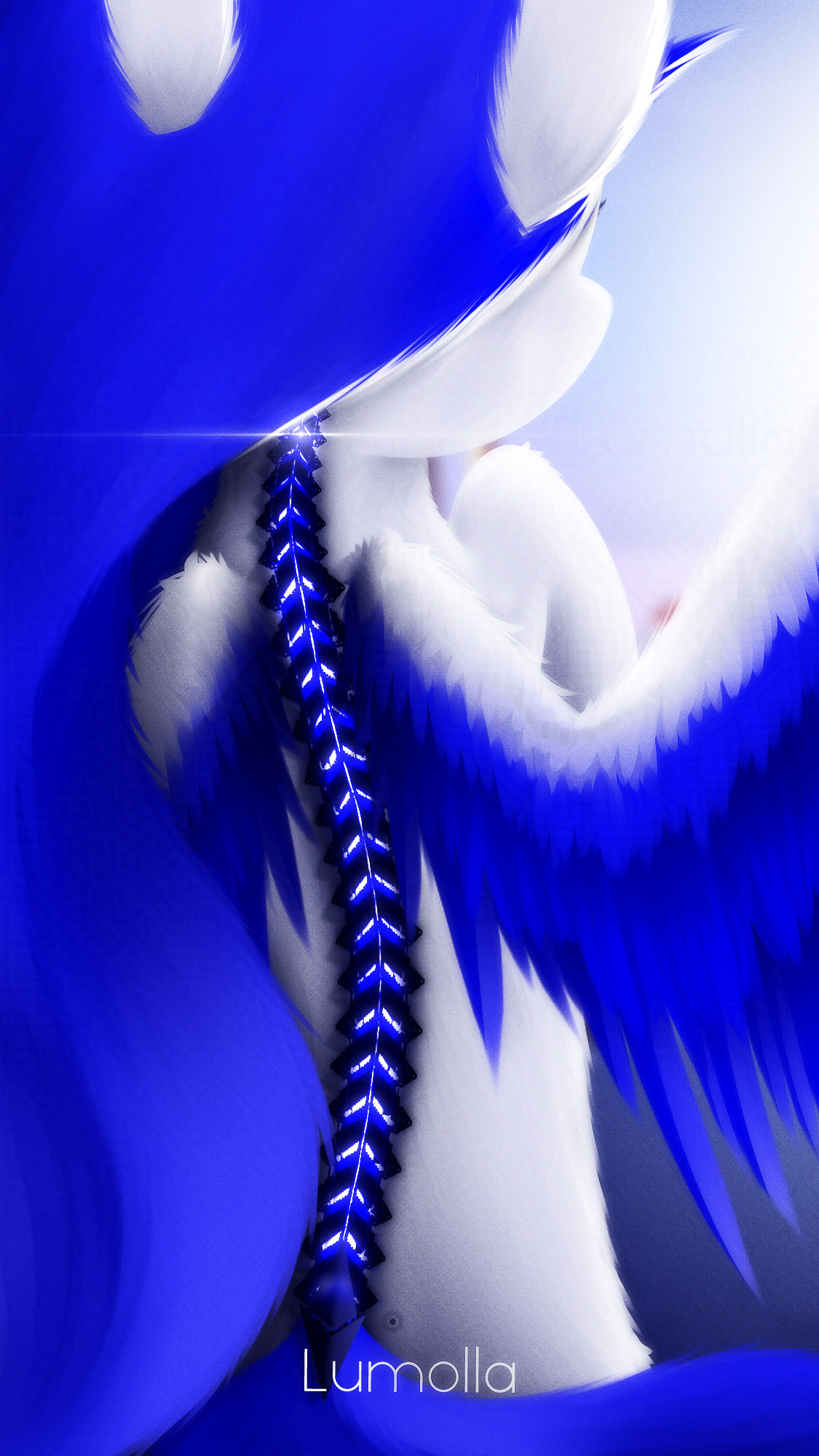 The Blue Muse of My Present and Dream Future