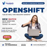 OpenShift Training New Batch at Visualpath – Enroll Now!