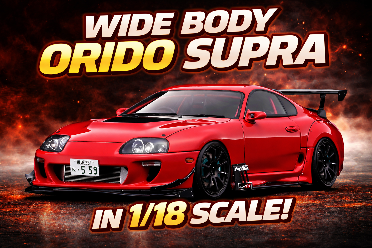 Ignition Model Brings the ORIDO Supra to 1/18 Scale Form Ignition Model Brings the ORIDO Supra to 1/18 Scale Form
