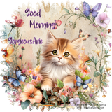 CF Good Morning Kitty Aloha Summer font Gorgeous Arie