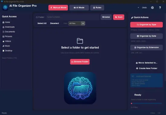 AI File Organizer Pro v1.0.0