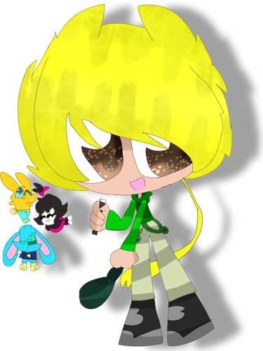 Rigby (took off his hat three rabbits appeared).png