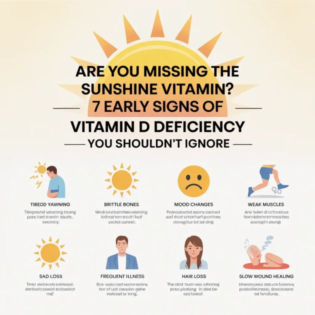 Are You Missing the Sunshine Vitamin? 7 Early Signs of Vitamin D Deficiency You Shouldn’t Ignore