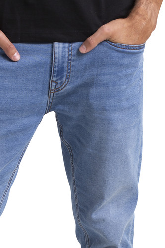 Mens Skinny Stretch knitted Jeans Slim fit Cotton Summer Pant Knit Denim.jpg