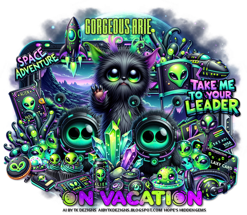 Gorgeous Arie Alien Vibes On Vacation.png
