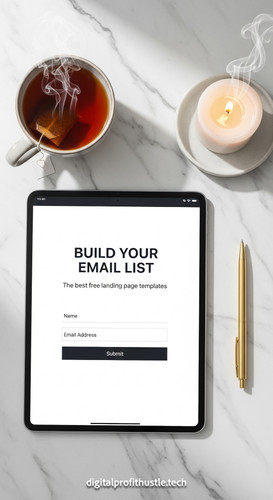 18 Topdown view of an iPad showing a lead capture form a gold pen a white candle and a ceramic cup o.jpg