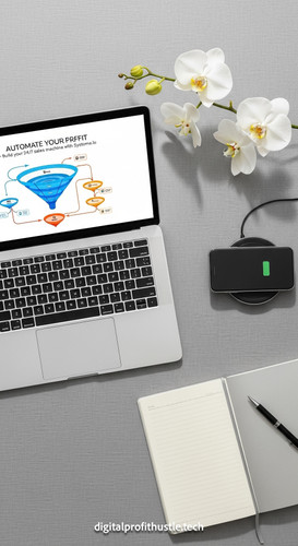 28 Topdown view of a MacBook showing a funnel workflow chart a modern charging pad a silver notebook.jpg
