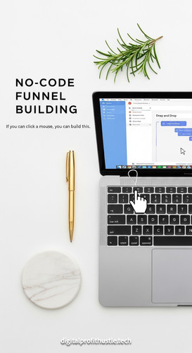 39 Flat lay of a MacBook showing a funnel editor with a Drag and Drop cursor a gold luxury pen a mar.jpg