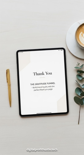 43 Topdown view of an iPad with a Thank You page a gold pen a marble coaster with a latte and a spri.jpg