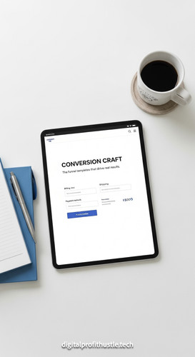 65 Topdown view of a tablet showing a checkout page a silver pen a blue notebook and a cup of coffee.jpg