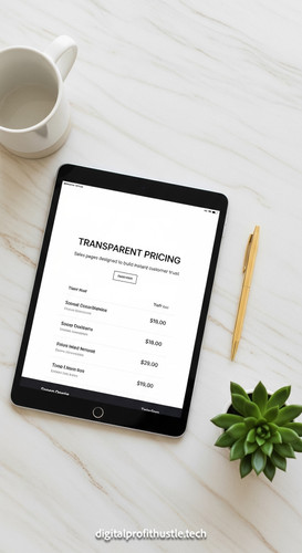 116 Topdown view of an iPad displaying a pricing table a gold pen a small succulent and a white cera.jpg