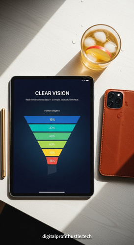 142 Topdown shot of an iPad showing a funnel analytics dashboard a gold stylus a brown leather phone.jpg