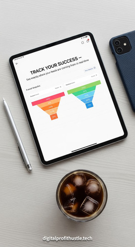 132 Topdown shot of an iPad showing a funnel analytics dashboard a silver stylus a blue leather phon.jpg