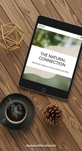 141 Flat lay of a tablet showing a bridge page design a gold paperweight a small pinecone and a cup .jpg