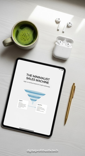 1 A topdown flat lay of an iPad on a white oak desk showing a clean funnel layout a gold pen a pair .jpg