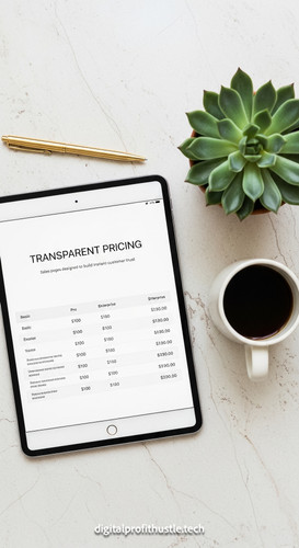 12 Topdown view of an iPad displaying a pricing table a gold pen a small succulent and a white ceram.jpg