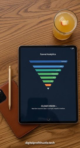 38 Topdown shot of an iPad showing a funnel analytics dashboard a gold stylus a brown leather phone .jpg