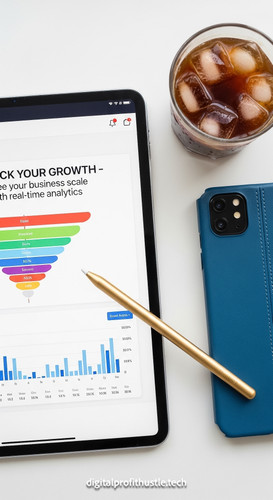 77 Topdown shot of an iPad showing a funnel analytics dashboard a gold stylus a blue leather phone c.jpg