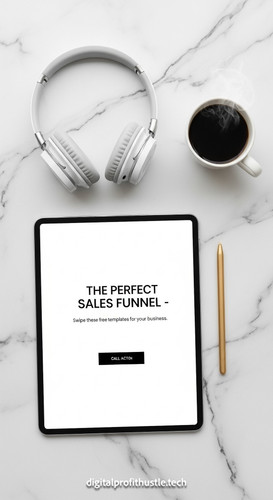 13 Flat lay of a tablet showing a webinar registration page a gold stylus a white pair of headphones.jpg