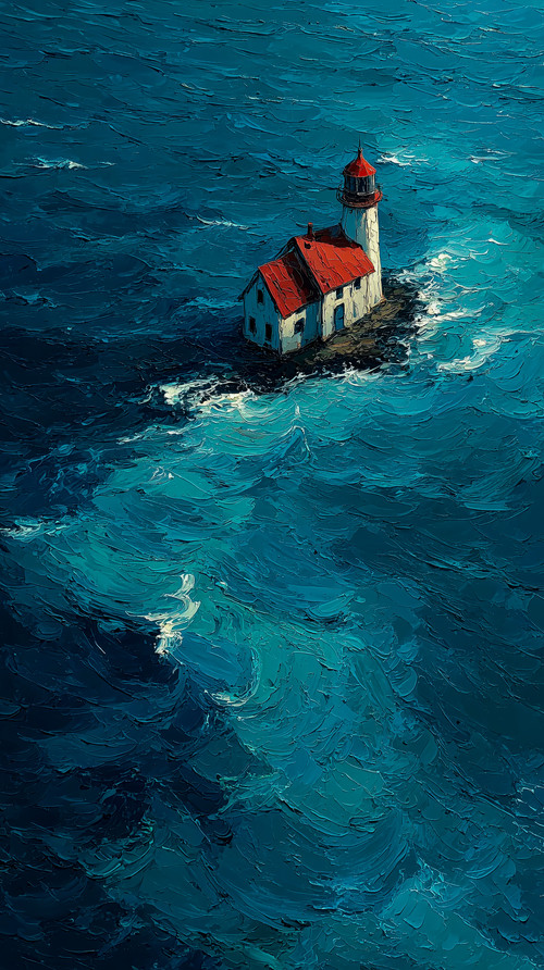 dovakin 2024 A distant lighthouse reduced to a tiny silhouette 0450a29f 786f 45de a5b4 7db129ddd438.jpg