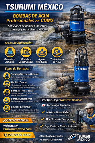Bombas Sumergibles en CDMX Soluciones Profesionales de Bombeo– Tsurumi México.png