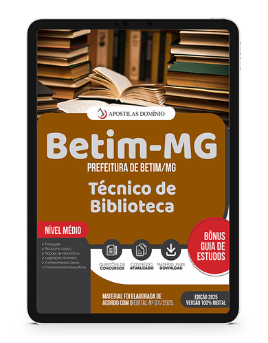 Capa Dominio Prefeitura de Betim MG Técnico de Biblioteca.png