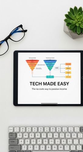 46 Overhead shot of an iPad showing a funnel flowchart a pair of bluelight glasses a white keyboard .jpg